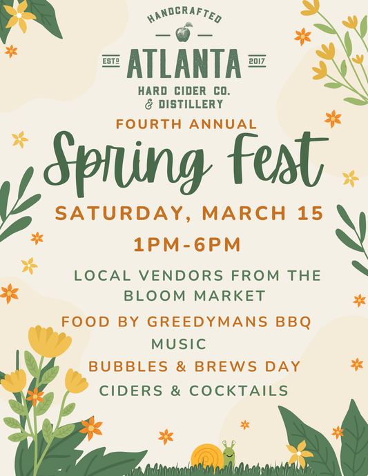 Atlanta Hard Cider: March 15th!